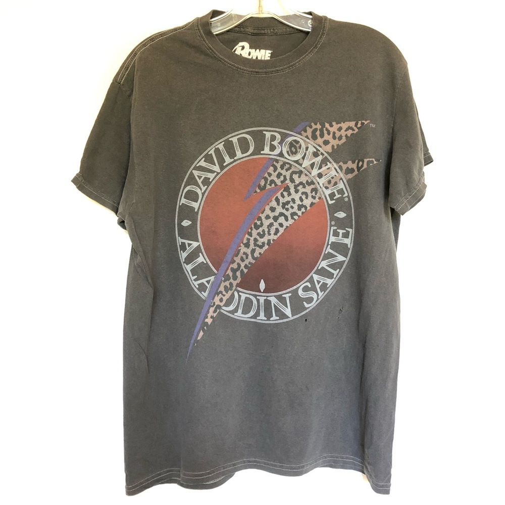 David Bowie Aladdin Sane Destroyed Tee Shirt